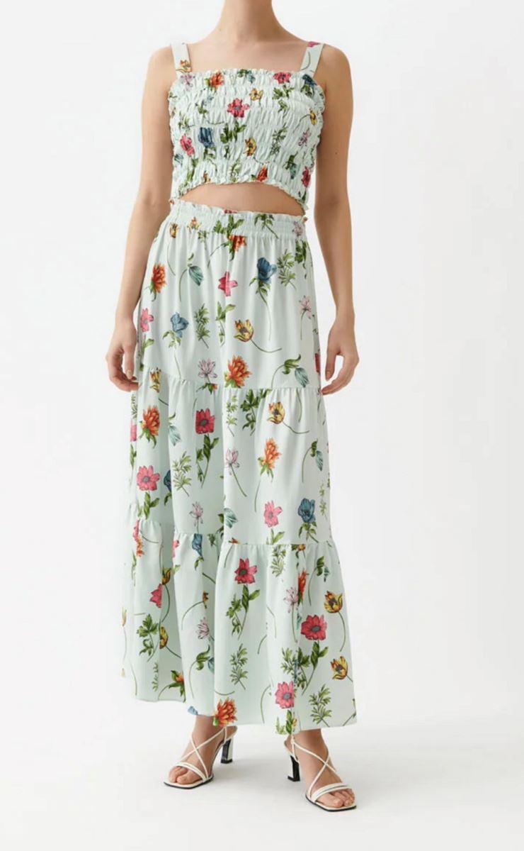 Aina Skirt Summer Florals