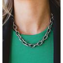 Oval Chunky Chain Necklace